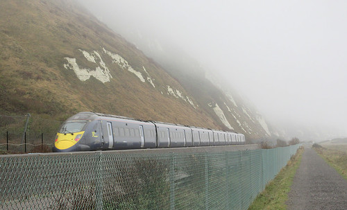 Misty morning, Samphire Hoe