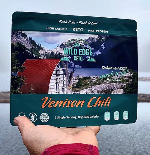 Tasty Backpacking Venison Chili Keto Meal - Wild Edge Keto