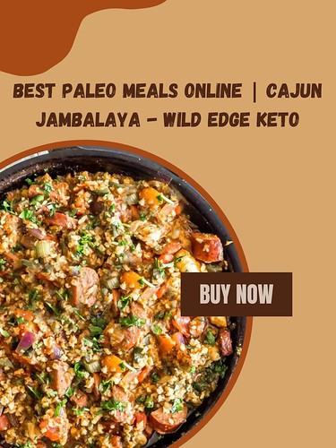 Best Paleo Meals Online | Cajun Jambalaya - Wild Edge Keto