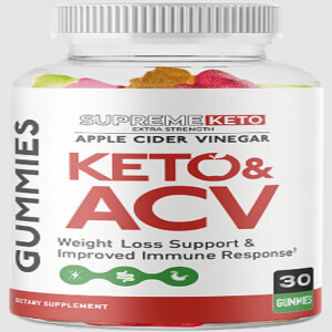 What Are The Special Ingredients Of Supreme Keto ACV Gummies?