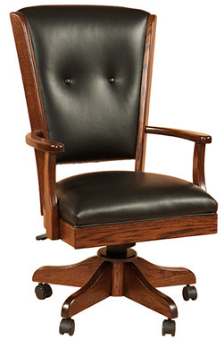 Berkshire Desk Chair in Oak