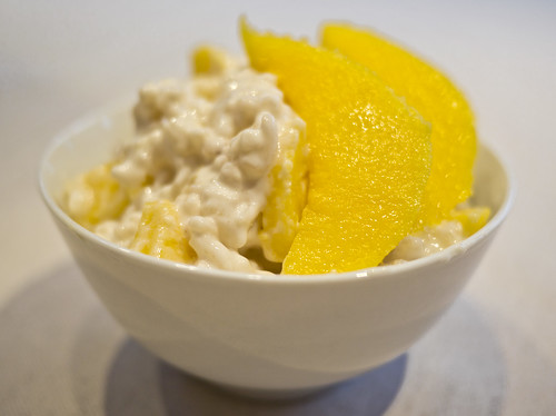 Mango Rice Pudding