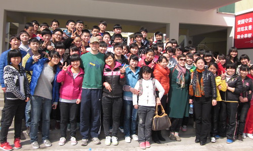 Peace Corps volunteer Sky Lantz-Wagner, in Tongren, Guizhou province