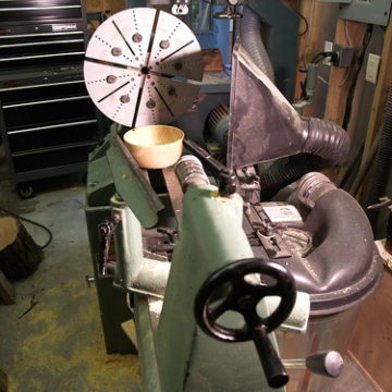 Lathe At Finish