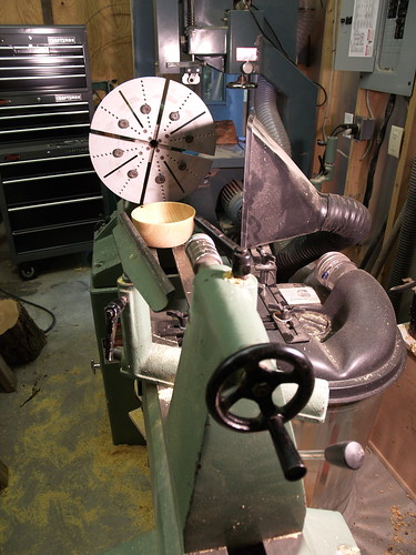 Lathe At Finish