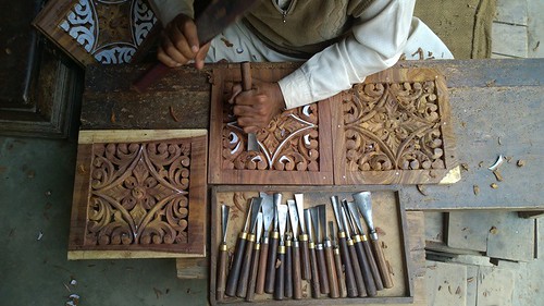 Chiniot wood carving