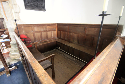 Family Pew, St Peter, Westcliffe, Dover, Kent