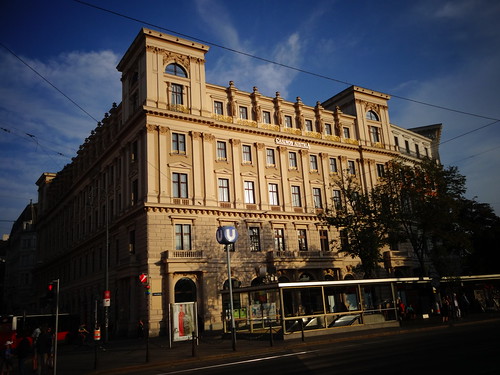 Wien, 1. Bezirk (el arte de los edificios históricos de Viena), Schottengasse/Universitätsring (Palais Ephrussi)