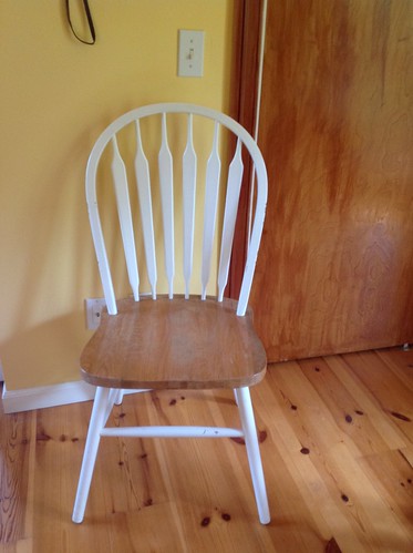 wooden chair $35