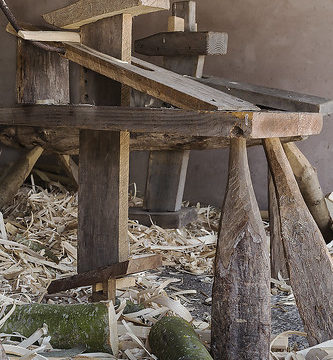 Traditional wood turning