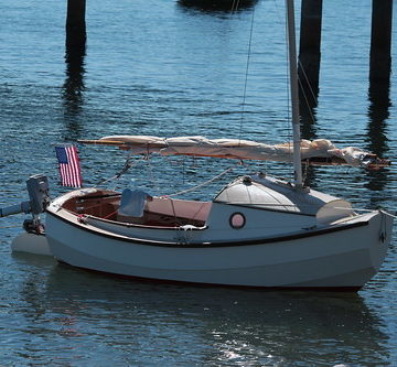 IMG_3437 - Port Townsend WA - 2014 Wooden Boat Festival - a John Welsford-designed Scamp