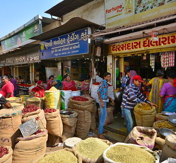 India - Gujarat - Ahmedabad - Market - Shops - 15