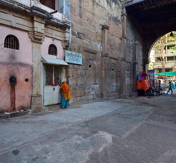 India - Gujarat - Ahmedabad - Streetlife - Badhra Fort - 49