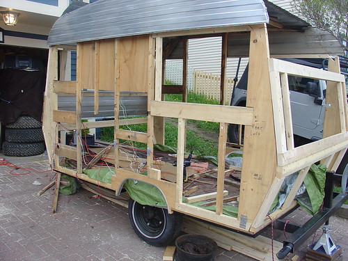 Camper Trailer Progress (Side)