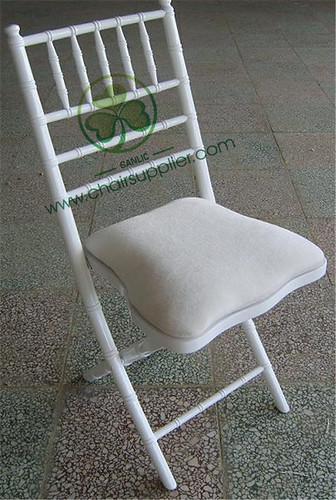 SALNIC wooden folding chairs, chiavari style