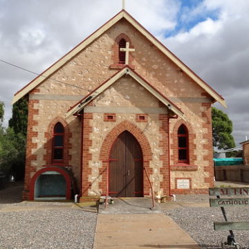 Karoonda. Saint  Finians Catholic Church. Built in1930.