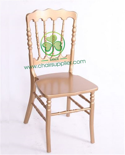 SANLIC wooden napoleon chair, deluxe style