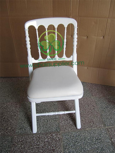 SALNIC wooden folding chairs, chateau style