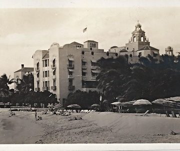 Honolulu, Hawaii, Moana Hotel, WW II Era