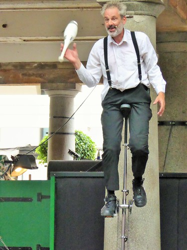 Portrait of a Street Entertainer, Covent Garden, London, England