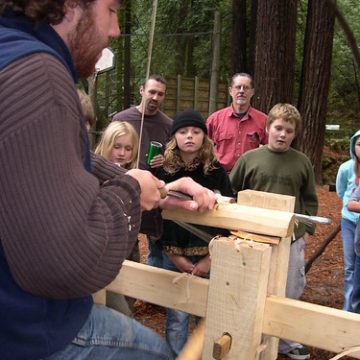 Pole Lathe Demo