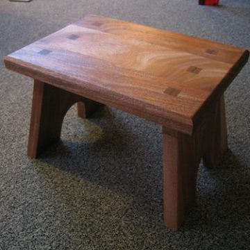 Sturdy Footstool