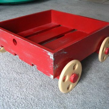 Old Red Wagon