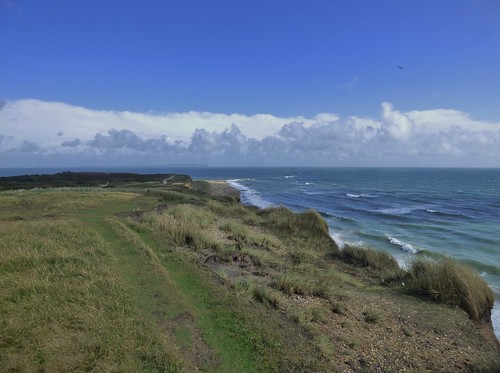 Hengistbury Head near Bournemouth, Dorset, England - August 2015