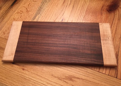 Walnut and Maple cutting board