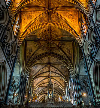 Ceiling of Worcester Cathedral