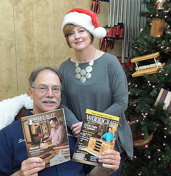 The American Woodshop Co-Hosts Scott & Suzy Phillips Share Their Favorite Holiday Gifts from Woodcraft