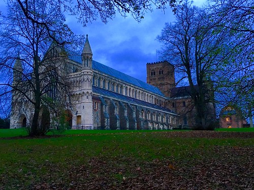 St Albans Cathedral Abbey, St Albans, Hertfordshire, England