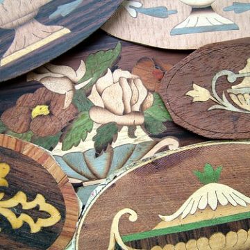 Some popular marquetry designs still in use today (17)