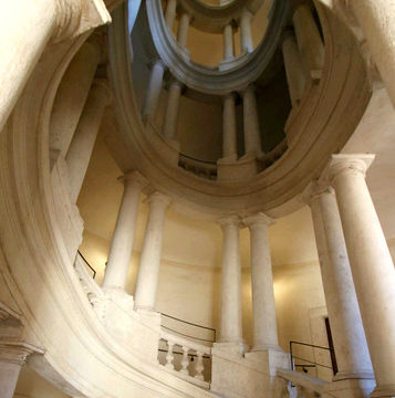 Borromini Staircase, Palazzo Barberini