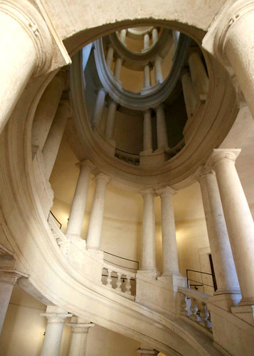 Borromini Staircase, Palazzo Barberini