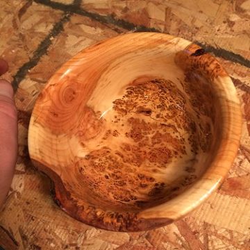 Burl bowl