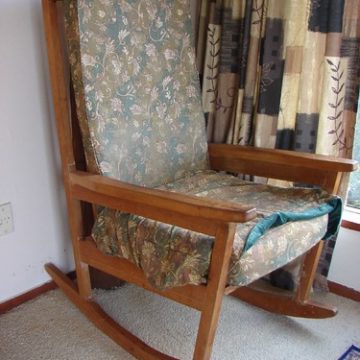 A Wooden Rocking Chair