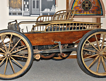 1898 home built gasoline car