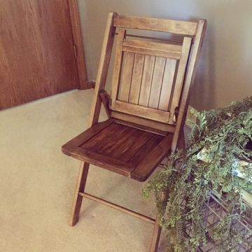 Refinished this beautiful old wooden chair, it fits in perfectly with my other furniture! #home #refinish #chair #wooden #homedecor #love #oldisthenewnew