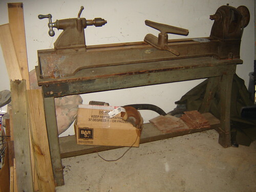 Antique Wood Lathe