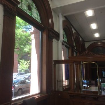 Burlington Savings Bank (1900) – interior