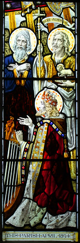 Isaiah, St John the Baptist and David (Ward & Hughes, 1894)