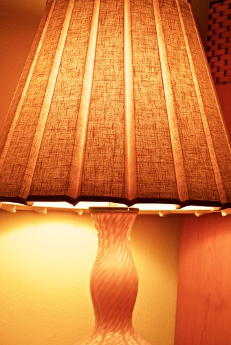 The Lamp -A Study In Orange