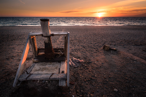 Lathe for the beached of the boats // Torno para el varado de las embarcaciones