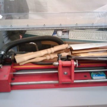 Cnc wood lathe