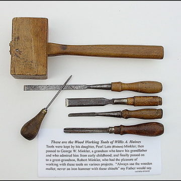 100+ Yr Old Wood Working Tools