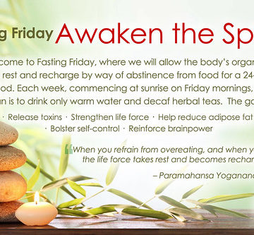 Fasting Friday by Fit Fathers: Awaken the Spirit