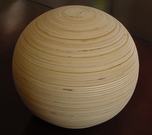 wood sphere