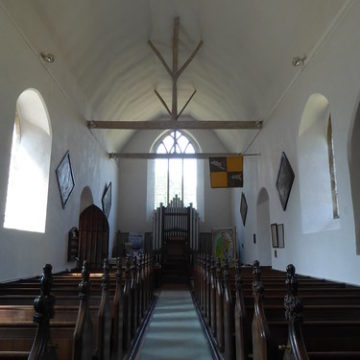 Nave looking West, Bramfield