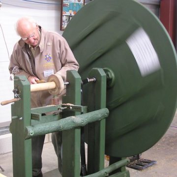 Da Vinci replica lathe